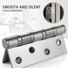 Lengte 10 mm Breedte 7,5 mm - RVS deurscharnier, 2 stuks. Deurscharnieren, Vouwscharnieren, RVS