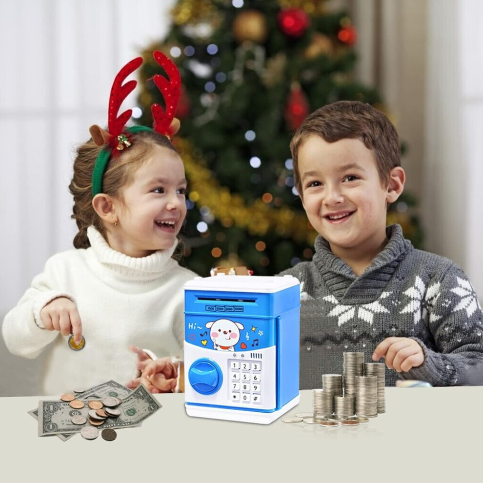Tirelire électronique pour enfants avec protection par mot de passe, tirelire automatique à roulettes