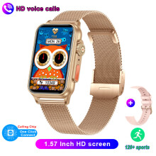 Smart Watch Uusi Bluetooth-puhelu Smart Watch AI Voice Assistant Fitness Tracker 1,57 tuuman HD-näyttö
