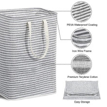 Cesto para ropa sucia 72 l plegable de tela impermeable, gran capacidad gris, 40x30x60cm (verde)