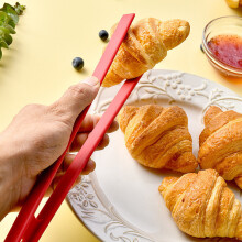 3 pinzas de silicona antideslizantes todo en uno para pan y comida.