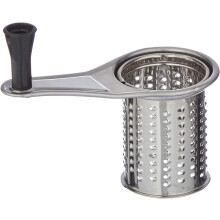 1 rallador fino doméstico de acero inoxidable.