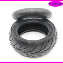 11 inch 110/50-6.5 binnen- en buitenband binnenband gebogen ventiel voor 49cc mini dirt bike elektrische