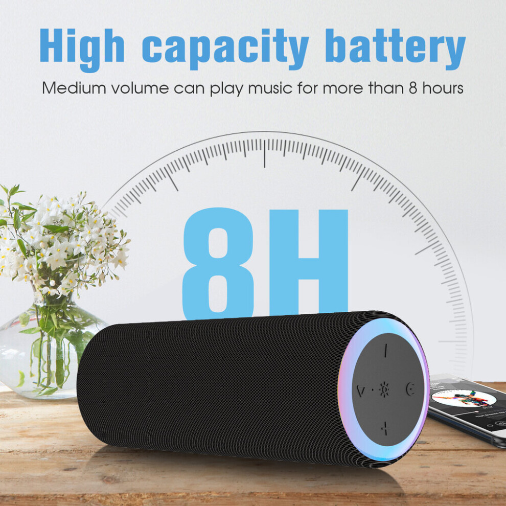 Altoparlante Bluetooth Portatile Altoparlante Potente Altoparlante Bluetooth Illuminato Wireless Impermeabile