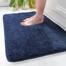 Alfombra de baño marrón maíz -50*80cm- para crear un conjunto de alfombras de baño - Antideslizante,