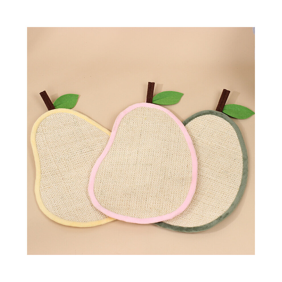 Tapis griffoir en sisal pour chat (27 x 40 cm), antidérapant, durable et naturel, pour canapé Rescue