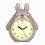 Kinderwecker, Cartoon TotoroLight, Studentenkinder-Heimdekorations-Desktop (Grau) 1