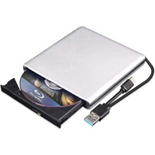 Hard Disk Esterno Disco "Blu Ray Dvd" esterno 3d, Usb3.0 e tipo C Lettore "Bluray Cd Dvd" Slim ottico
