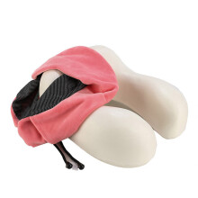 Harmaa matkatyyny, memory foam -matkatyyny, ergonominen matkatyyny lentokoneeseen ja junaan