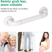30 cm:n kylpykahvat valaistuilla ympyröillä - Liukumaton Ultra Grip -suihkukahva kylpyihin ja wc-tiloihin