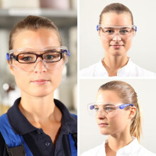8120 Suojalasit – 1 pari säädettävät suojalasit – Maatalouteen, Teollisuuskäyttöön ja Laboratorioihin