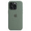 Coque de téléphone en silicone « iPhone 15 Pro » compatible avec « MagSafe », verte 1