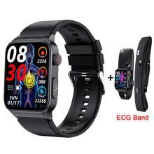 Smart Watch Luxus Herren Smart Watch EKG + PPG-Monitor Uhr Ip68 Wasserdicht Sport Fitness Tracker Handgelenk
