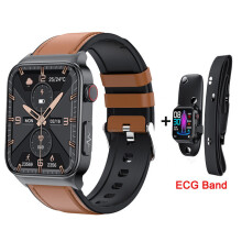 Smart Watch Luxus Herren Smart Watch EKG + PPG-Monitor Uhr Ip68 Wasserdicht Sport Fitness Tracker Handgelenk