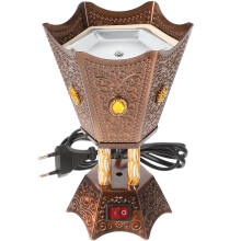 Arabic Incense Burner with Timer - Plug-in Receptacle for Home and Office Decor, Safe and Quiet Operation,