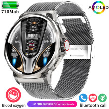 Smart Watch für GPS-Track Smart Watch Männer 1,85 Zoll Ultra Hd Amoled Bildschirm 710 Mah Batterie Bluetooth