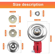 Engrenage conique pour débroussailleuse 26 mm - 9 dents, tête d'engrenage universelle pour débroussailleuse