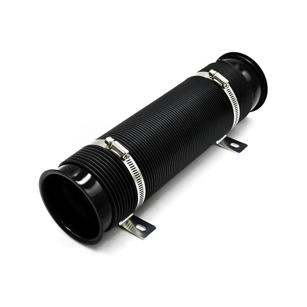 Universal Cold Air Intake Hose Car Cold Air Intake Hose Kit 76mm 3 Inch Universal Car Cold Air Intake