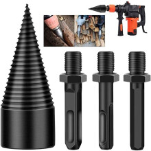Fendeur de bois, foret fendeur de bois de 42 mm, fendeur de bois conique pour le perçage du bois et