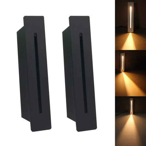 LED recessed stair light 220V internal corner wall