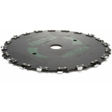 Lame de tondeuse à gazon universelle 20 dents, rectangulaire, pour tronçonneuse, débroussailleuse, disque