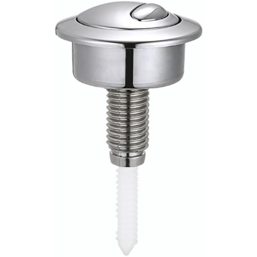 Double flush button for flushing the toilet