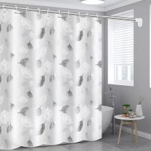 Duschvorhang, Badvorhang, Schimmelschutz, Wasserdicht, Badezimmer, 180 x 180 cm
