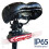 Bicycle turn signal and alarm, with mounting bracket, tail light with remote control, 5 lighting modes, 3