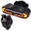 Bicycle turn signal and alarm, with mounting bracket, tail light with remote control, 5 lighting modes, 1