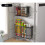 2 Pack Magnetic Fridge Storage Racks, Multi-Functional Magnetic Fresh Keeper Bag Storage Rack for Kitchen 3