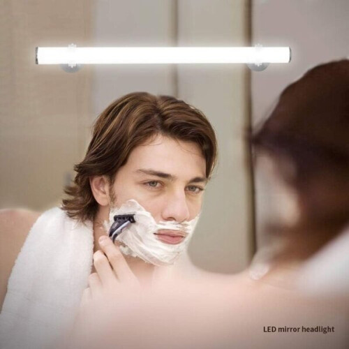 Rechargeable Wireless LED Wall Light with Touch Control for Bathroom Makeup Mirror 1