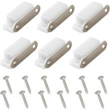 6-pack magnetische kastdeurmagneten met 24 schroeven, magnetische kastsloten, magnetische meubelmagneten,