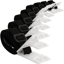 Solar Pool Cover Mounting Kit - 8 Solar Pool Cover Straps - Solar Pool Cover Strap Kit for Mobile Roll