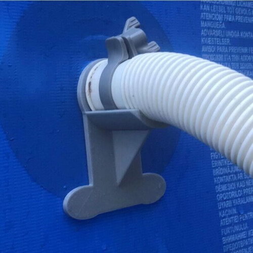 supporti per tubi da piscina: grigi - supportano tubi da 30 a 37 mm 1
