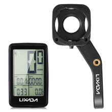 Draadloze fietscomputer Waterdichte fietskilometerteller Multifunctioneel LCD-scherm Fietssnelheidsmeter