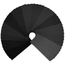 45 pcs. of sandpaper Waterproof paper 80 120 150 180 240 320 400 600 800 1000 1200 1500 2000 2500 3000