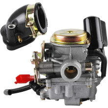 50cc Carburateur met Choke voor Boss Qingqi QM50QT 4G Benzhou Jinlun Baotian GY6 50cc en GY6 60cc