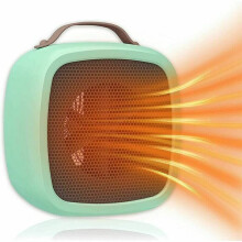 Calefactor portátil, mini calefactor eléctrico de cerámica para invierno, adecuado para dormitorio,