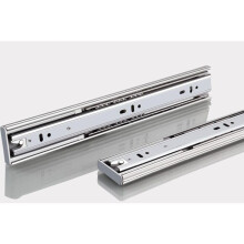 Guide per cassetti silenziose con ammortizzatore, acciaio inossidabile, capacità di carico 45 kg, cuscinetti