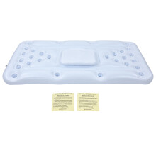 Tavolo da Beer Pong gonfiabile in PVC, divertente e galleggiante, per feste estive in piscina