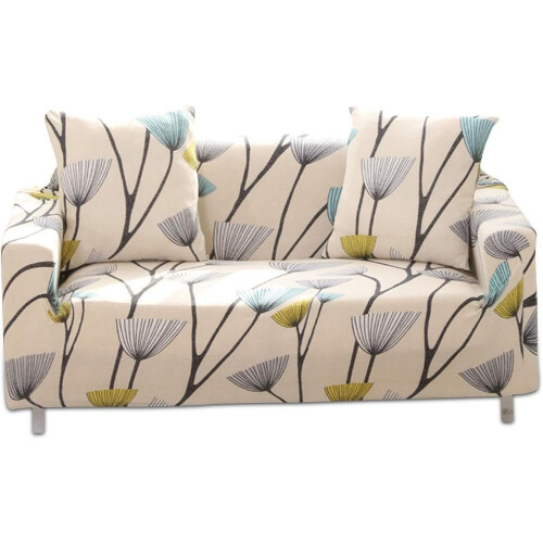Elastische Sofabezüge Elastischer Sofabezug Jacquard 3-Sitzer-Sofa