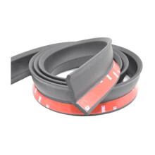 m universele garagedeurafdichting, multifunctionele rubberen afdichtingsstrip voor garagedeuren, afdichting