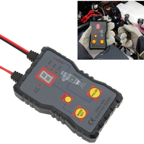 Testeur d'injecteur de carburant automobile 4 modes + outil de diagnostic du système de pression de 2
