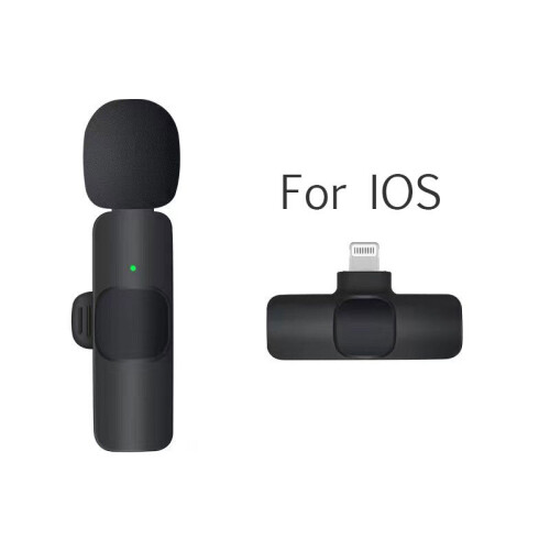 Mini microphone d'enregistrement audio vidéo sans fil pour iOS