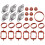 6 x 22mm inlaatdemper verwijderingsset 11612246949 voor E87 E46 E90 E91 E92 E93 E39 E60 E83 E53 2