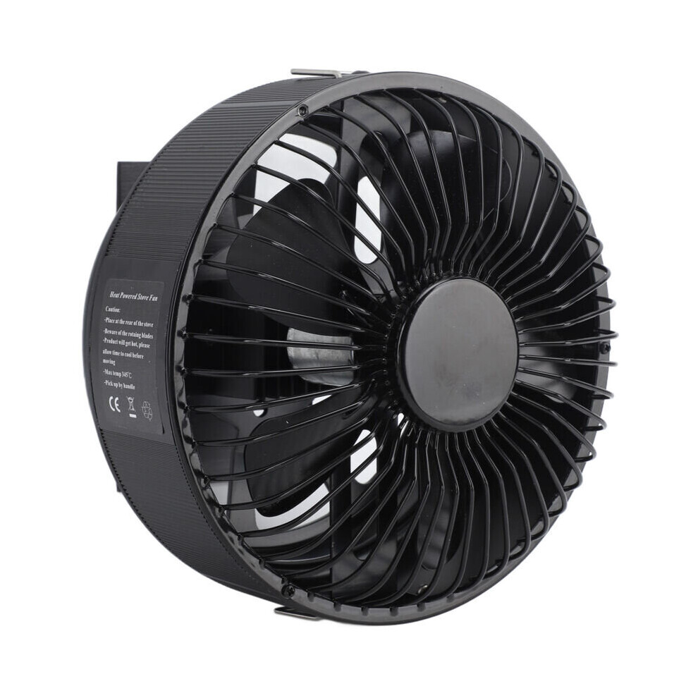 Ventilateur de cheminée rond, ventilateur de poêle chauffant, ventilateur de poêle à bois en alliage