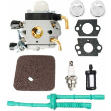 Carburateur met luchtfilter, brandstofslang voor Stihl FS55 FS38 FS45 FS46 FS55C FC55 FS74 FS75 FS76