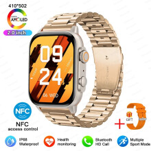 Smart Watch NFC Smart Watch Männer Frauen zeigen immer die Zeit an Bt Call Serie 8 High Refresh Rtae