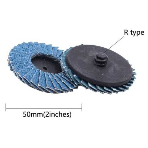 Disc Sanding Discs, 2 Inch 50mm Disc Sanding Discs, Cloth Disc with Grit 40/60/80, 30 Pcs. 2