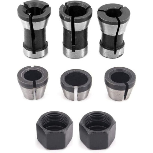 Teile Trimmerfutter Umrüstfutter - 6mm, 6,35mm, 8mm + 2 Muttern 1
